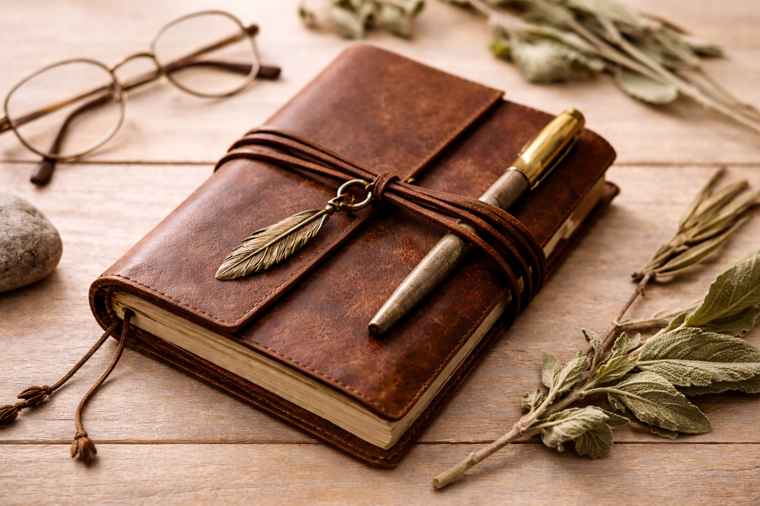 Leather journal for Field Notes